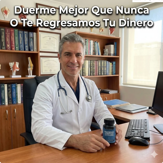 Magnesio Complex - Recupera Tu Sueño O Te Regresamos Tu Dinero
